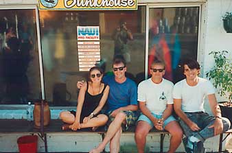 Outside the Bunkhouse