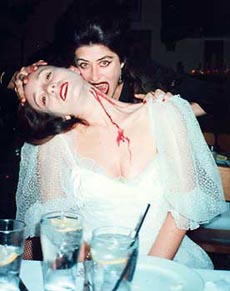 Deb and Elloise vamping it up