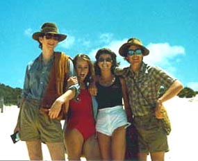 Emanuel, Clare, Meredith and Willy