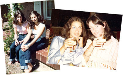 Debbie and Leanne 1978