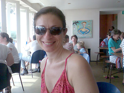 Debbie at Bathers Pavilion