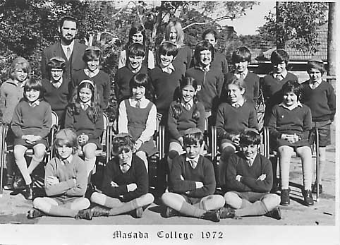 Masada College classes 4-5-6, 1972