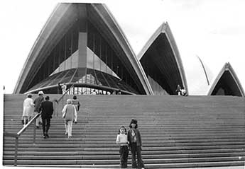 Visiting the Sydney Opera House when first opened