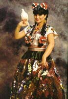 Linda in Mariachi gear